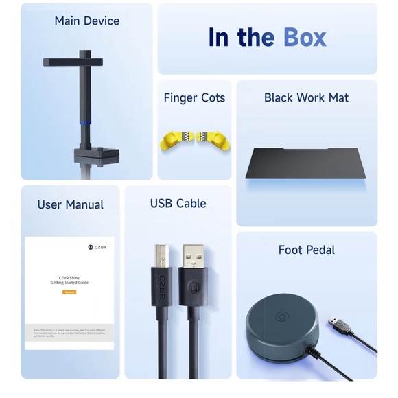 CZUR Shine Ultra Smart Portable Document Scanner - Picture 6 of 7